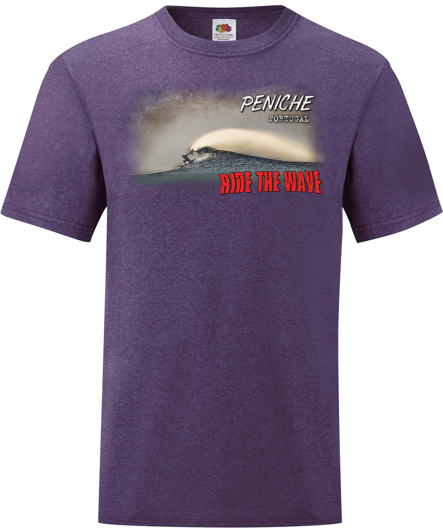 T-shirt Ride the Wave Peniche