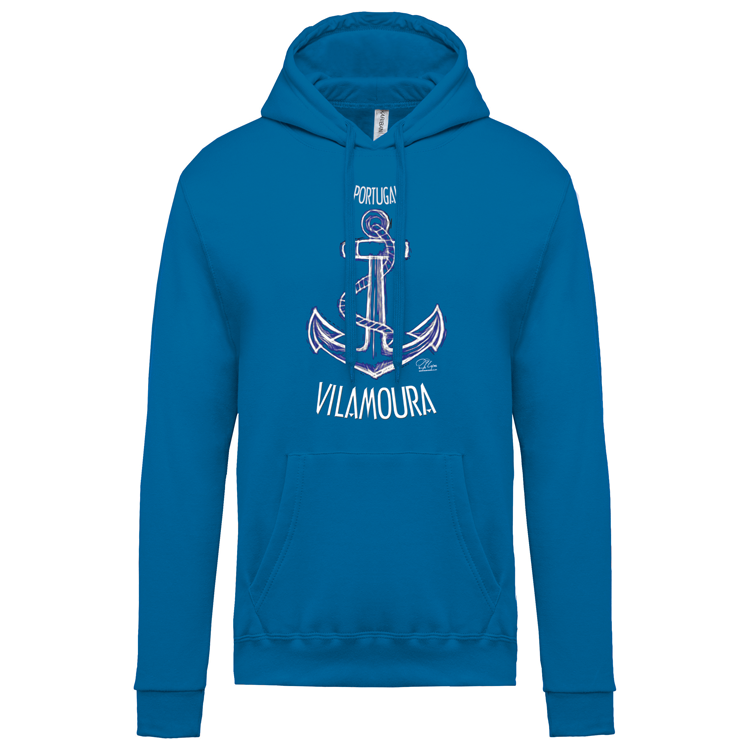 Sweatshirt Kariban com Capuz Âncora Vilamoura