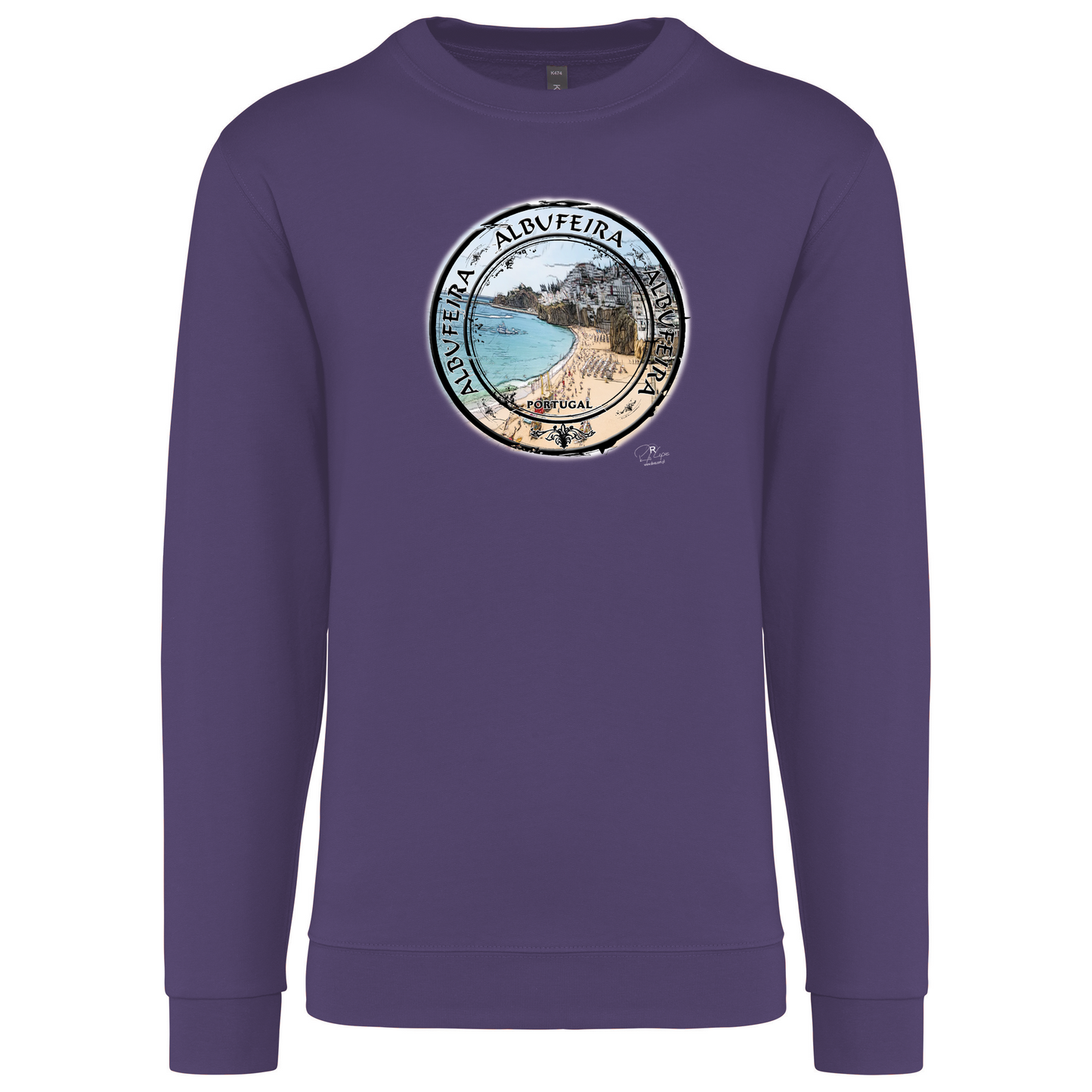Sweatshirt Kariban sem Capuz Selo Albufeira