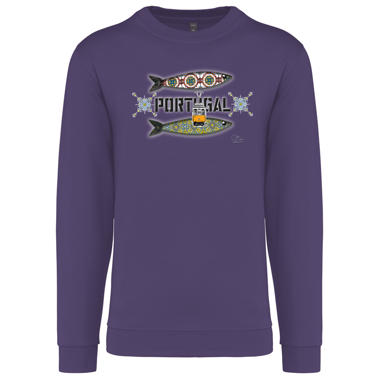 Sweatshirt Kariban sem Capuz Duas Sardinhas Coimbra