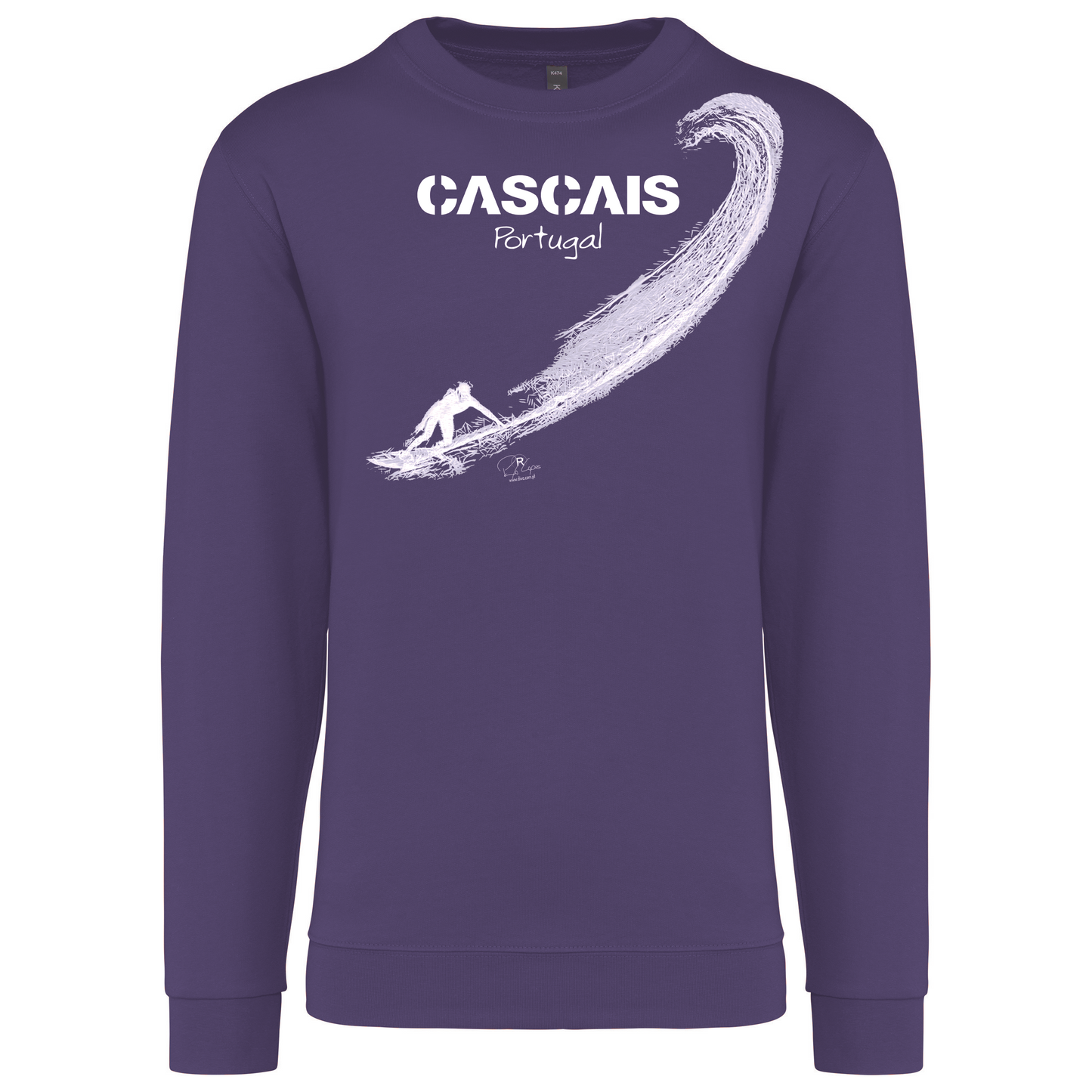 Sweatshirt Kariban sem Capuz Surf Cascais