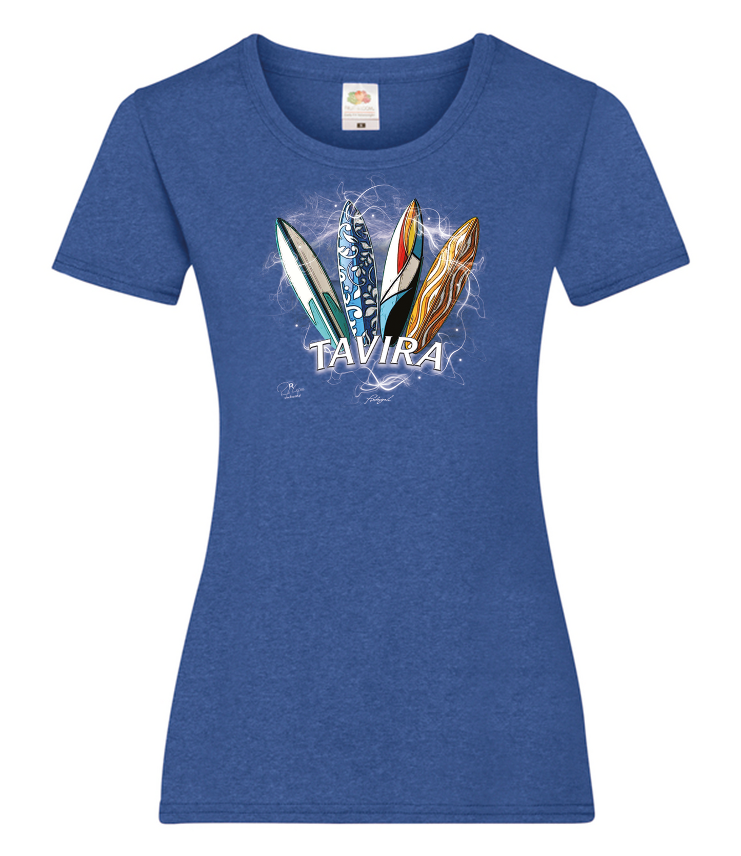 T-shirt Senhora Surfboards Tavira