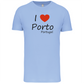 T-Shirt Algodão Biológico I Love Porto