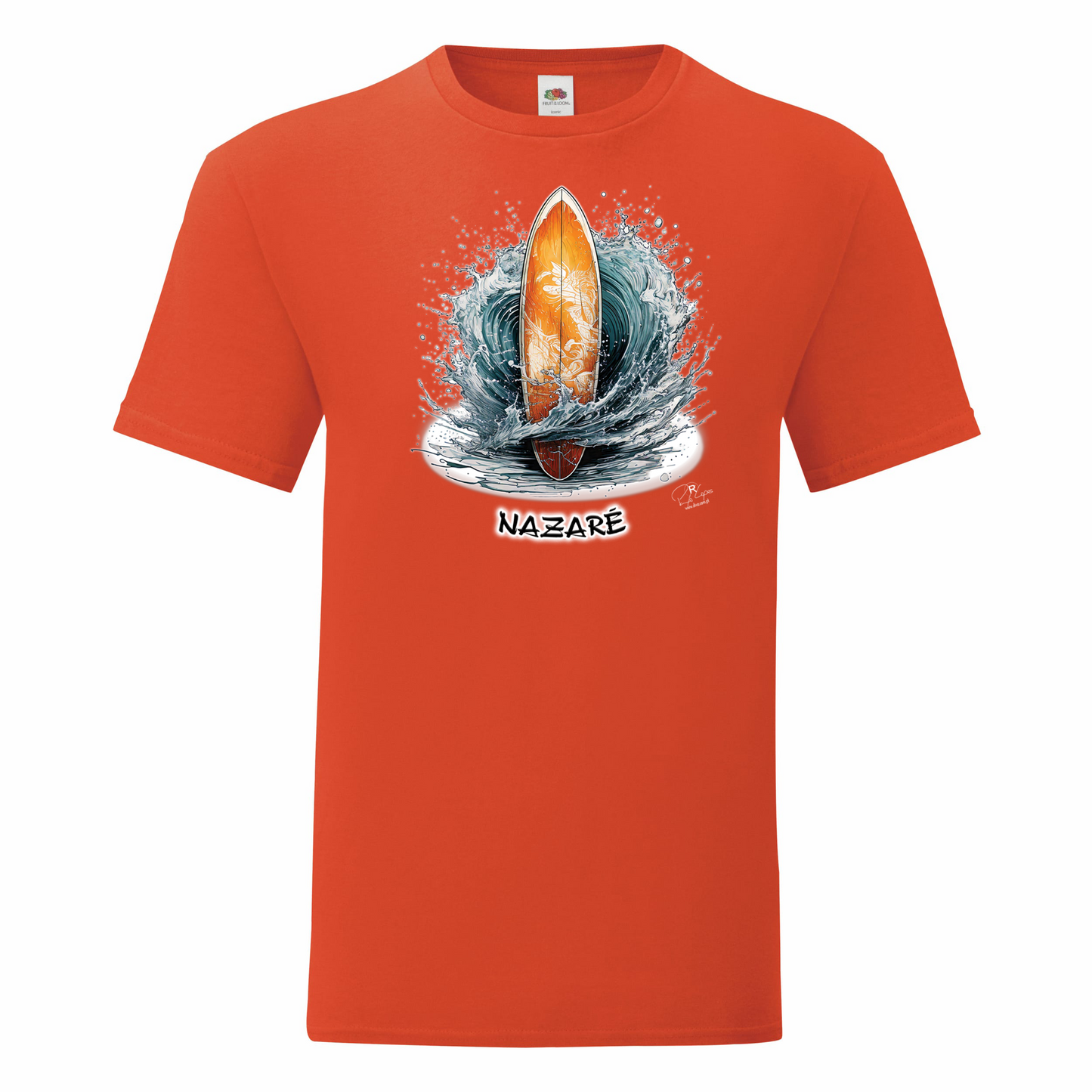 T-shirt Fruit of the Loom, Iconic, 150g, Prancha Nazaré