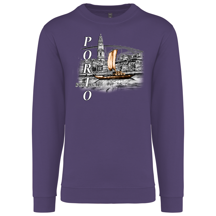 Sweatshirt Kariban sem Capuz Ribeira