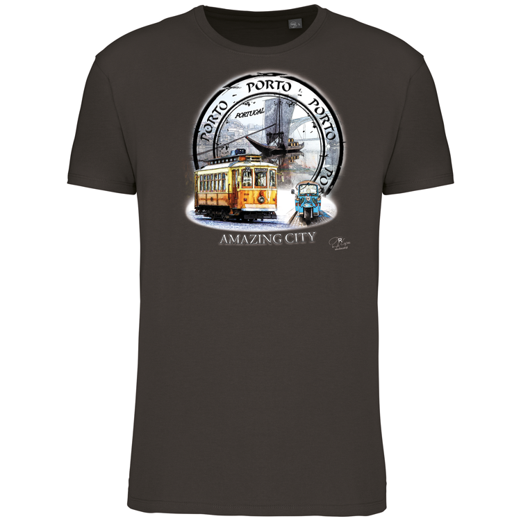 T-Shirt Algodão Biológico Amazing City Porto