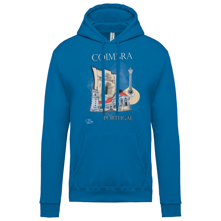 Sweatshirt Kariban com Capuz Sé de Coimbra