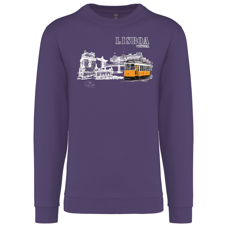 Sweatshirt Kariban sem Capuz Monumentos Lisboa