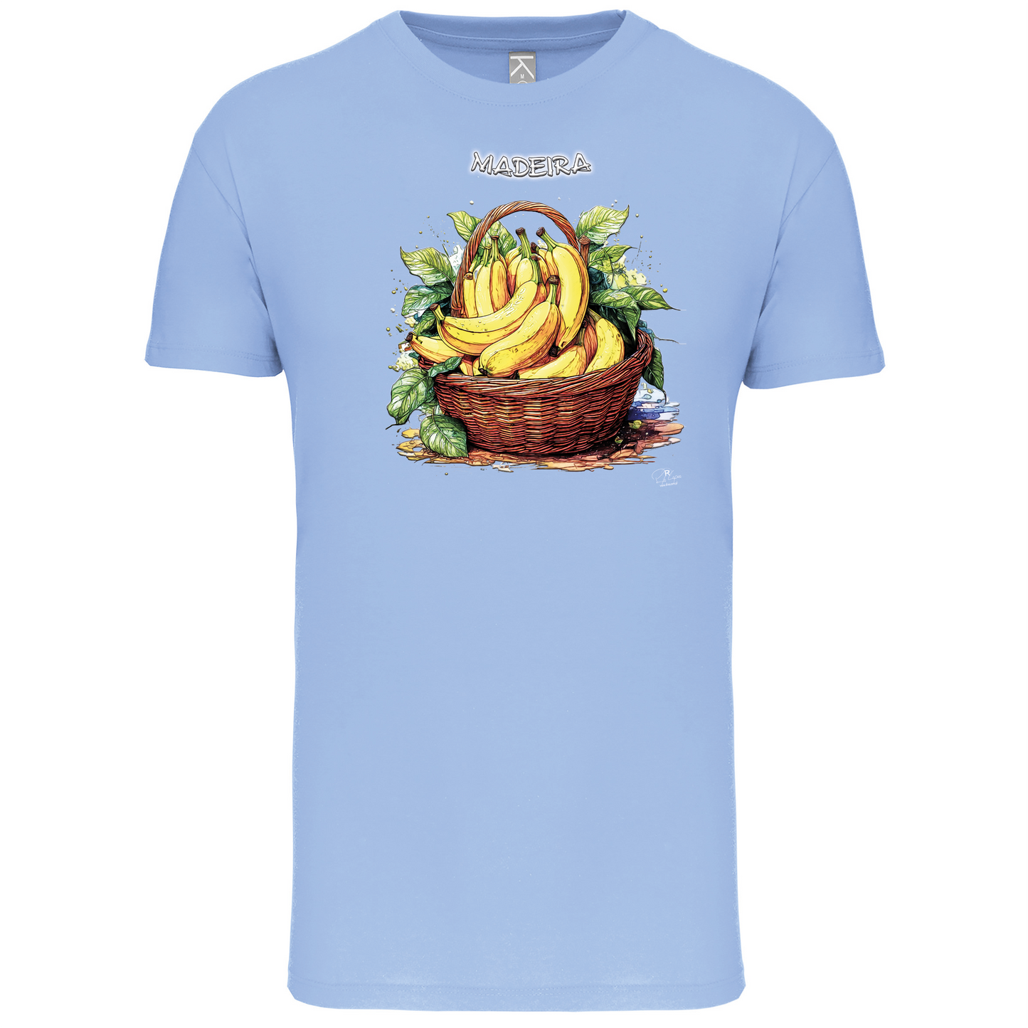 T-Shirt Algodão Biológico Cesto Bananas