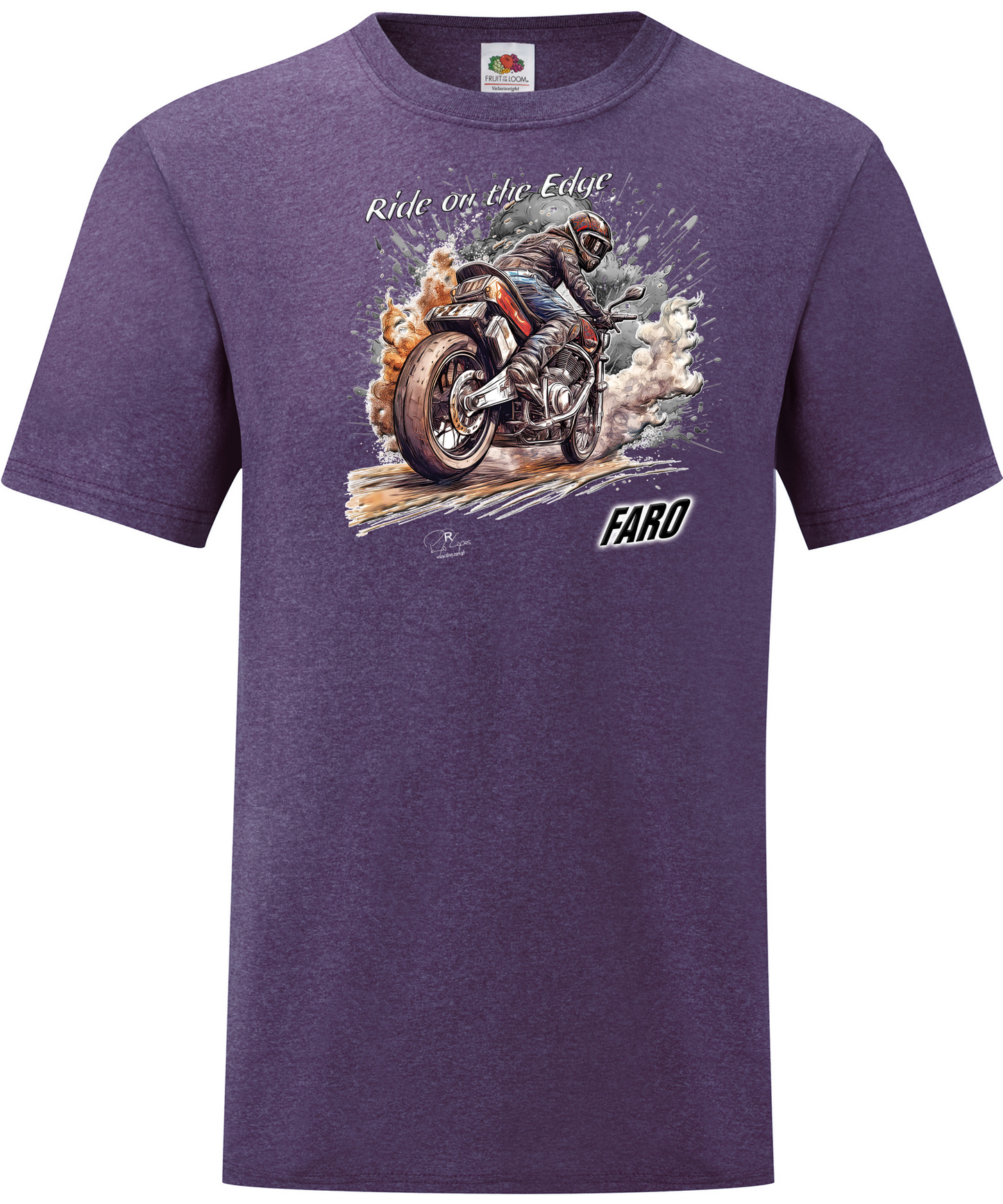 T-shirt Ride on the Edge Faro