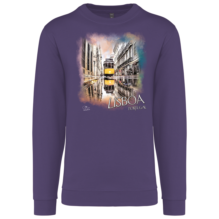 Sweatshirt Kariban sem Capuz Espelho Lisboa
