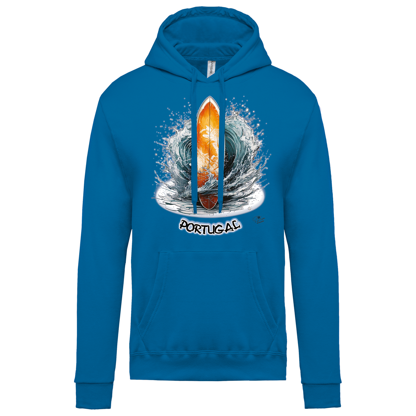 Sweatshirt Kariban com Capuz Prancha Portugal