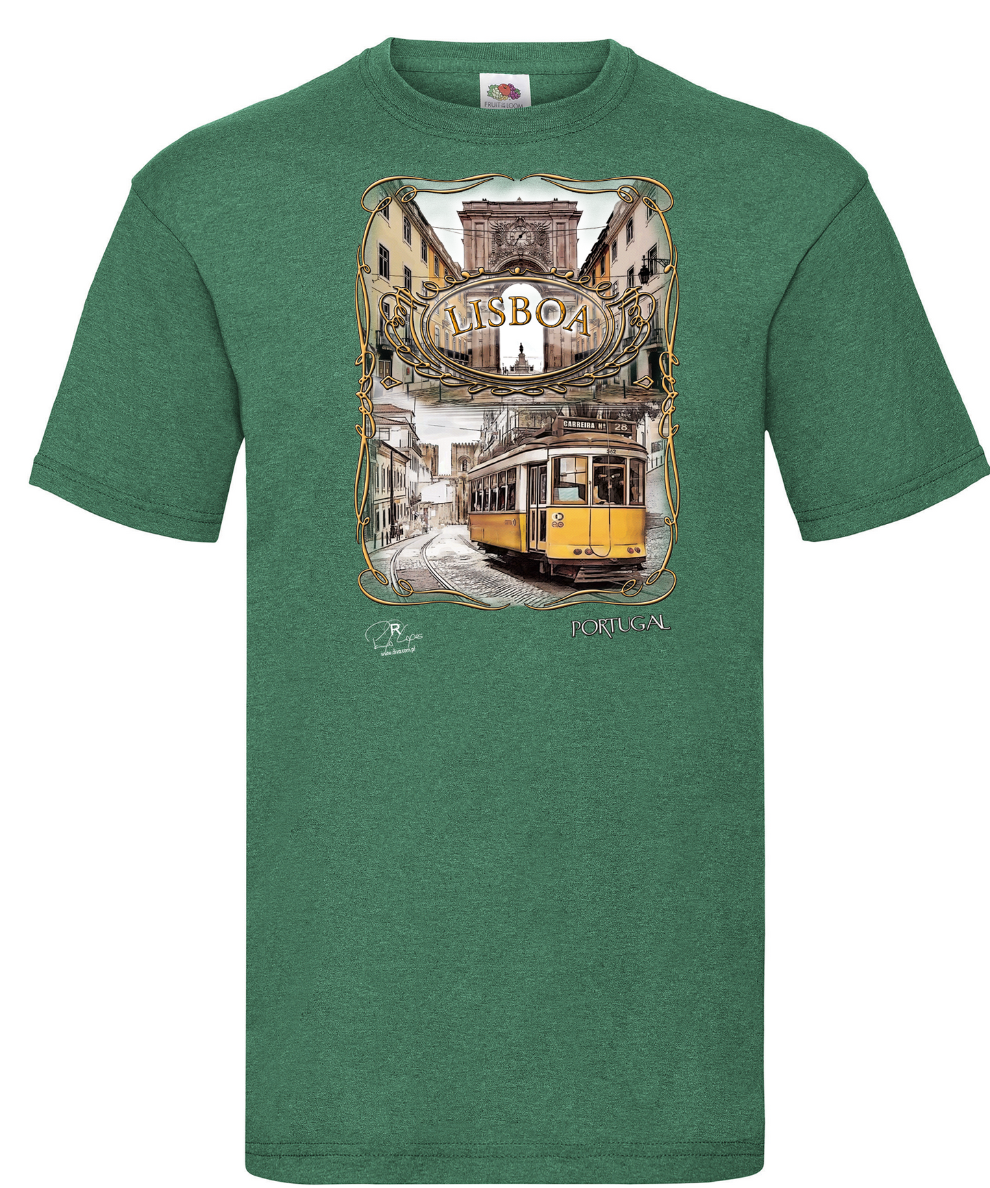 T-shirt Gold
