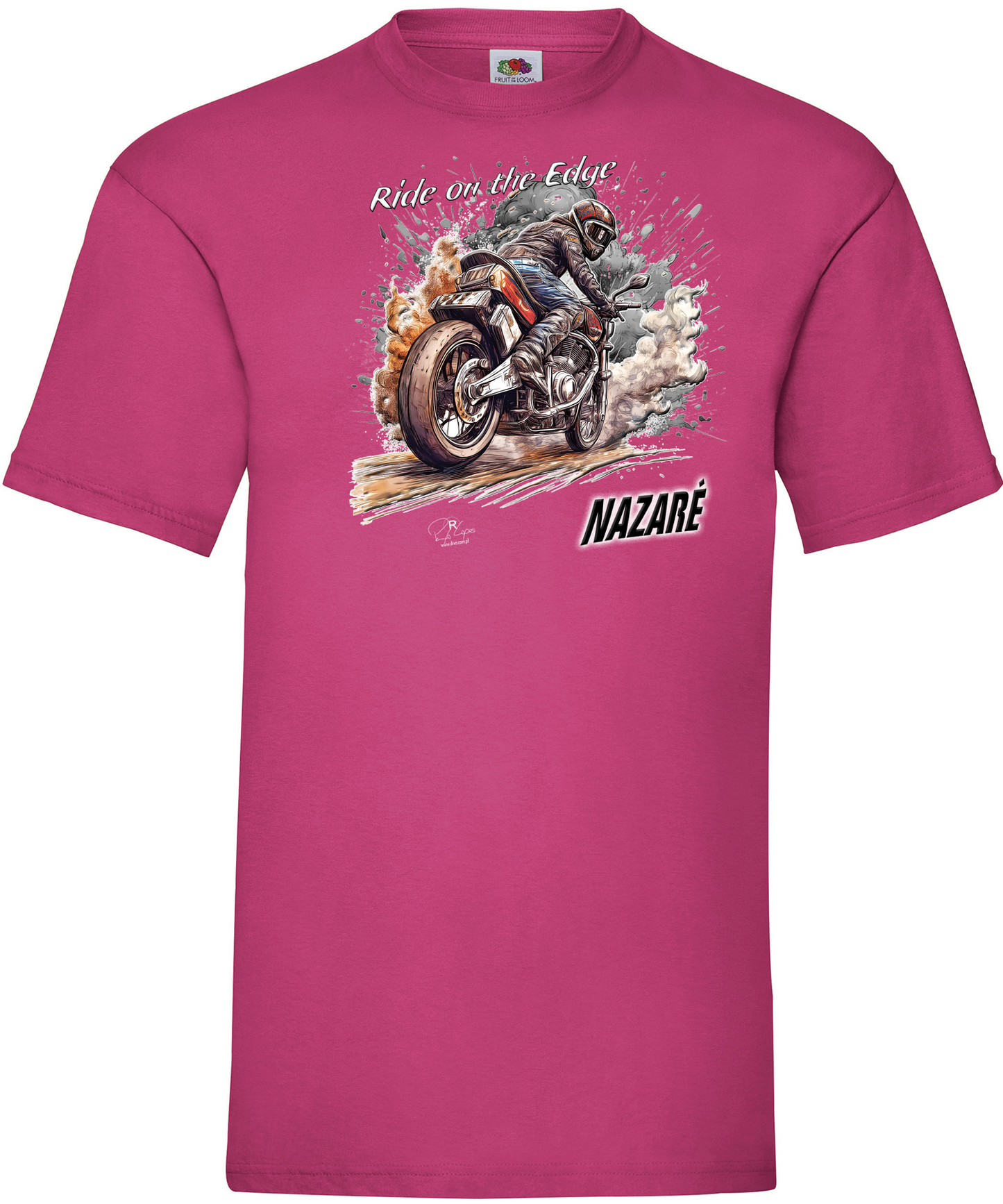 T-shirt Ride on the Edge Nazaré
