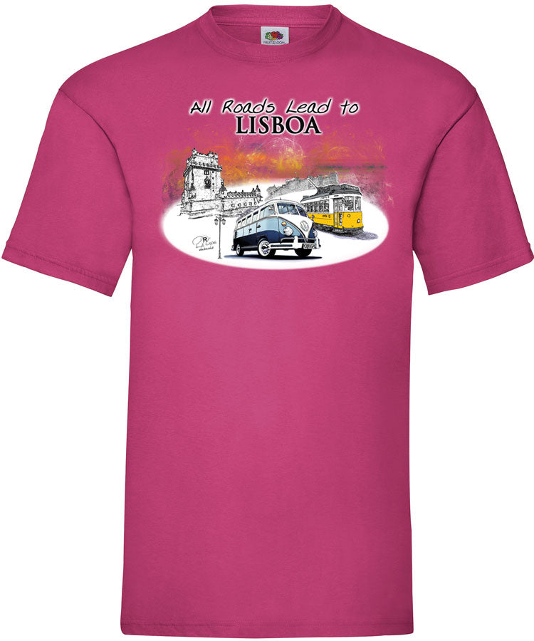 T-shirt All Roads Lead to Lisboa