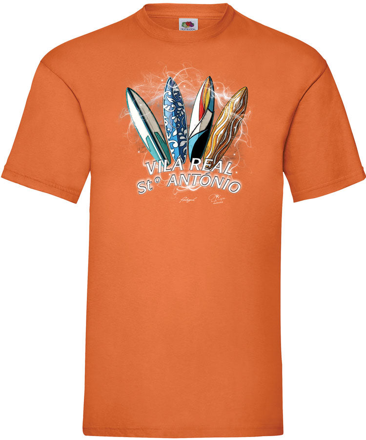 T-shirt Surfboards Vila Real Stº António