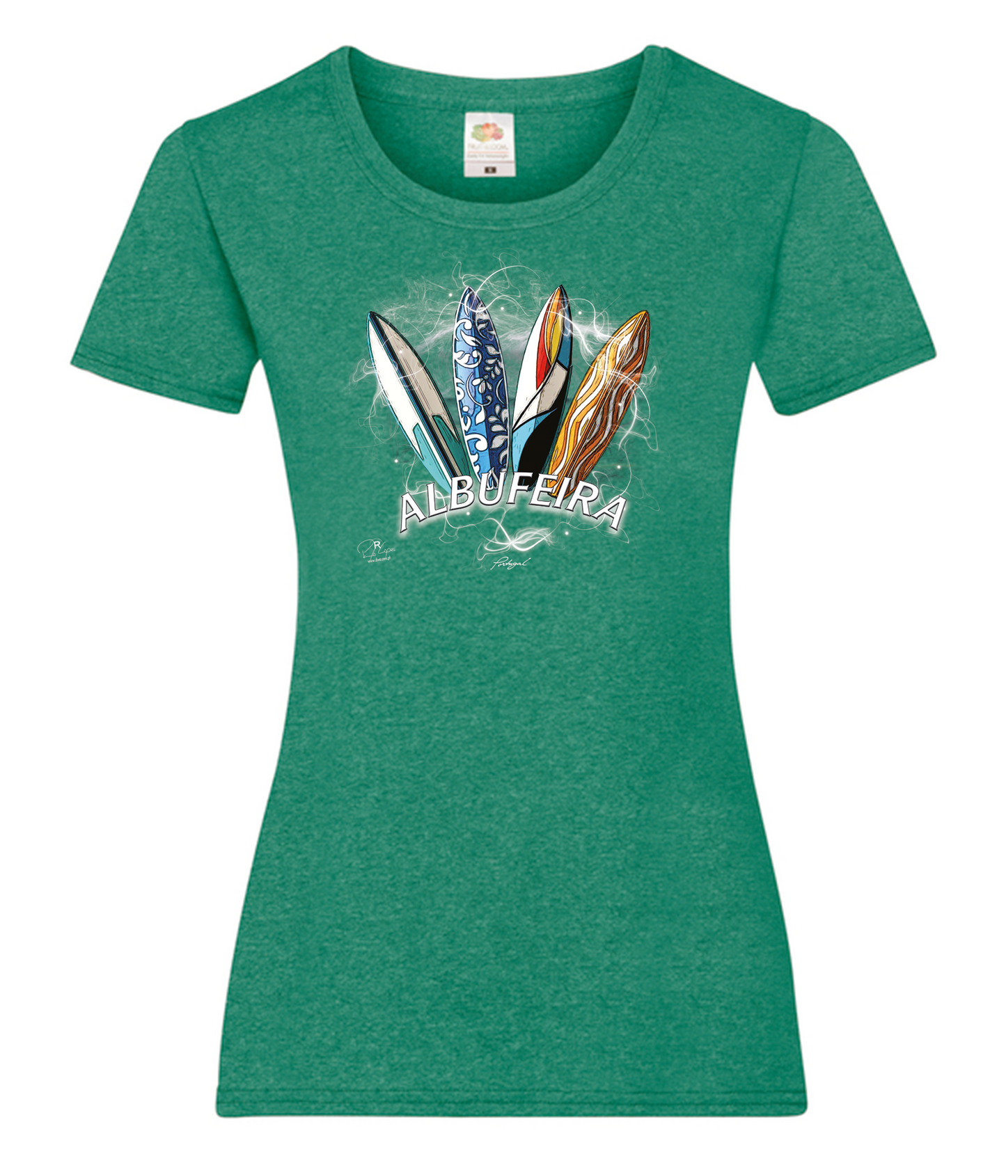 T-shirt Senhora Surfboards Albufeira
