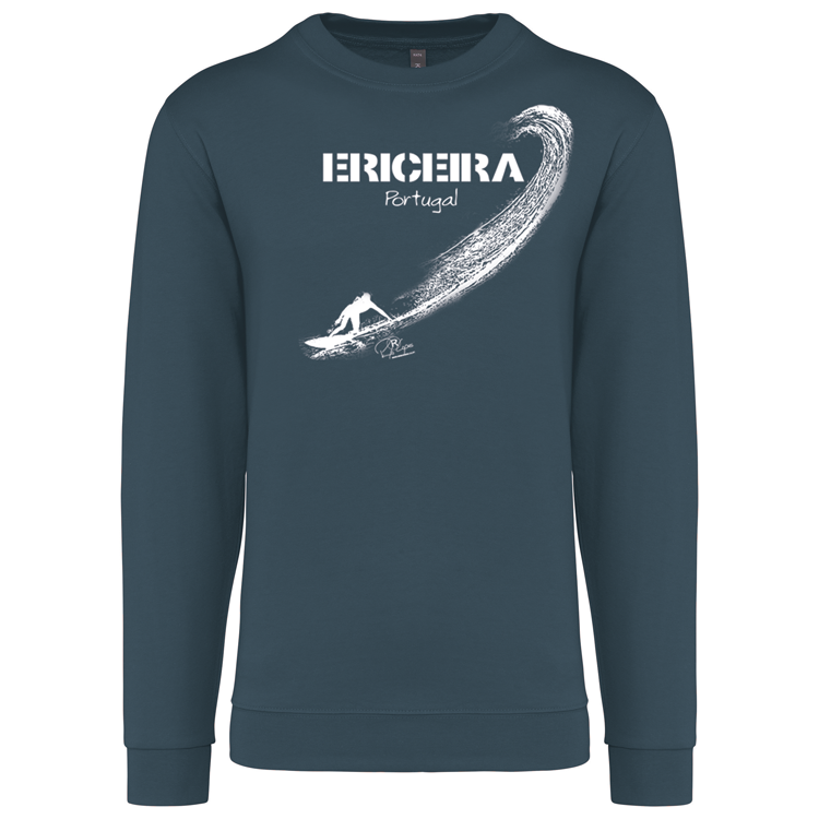 Sweatshirt Kariban sem Capuz Surf Ericeira