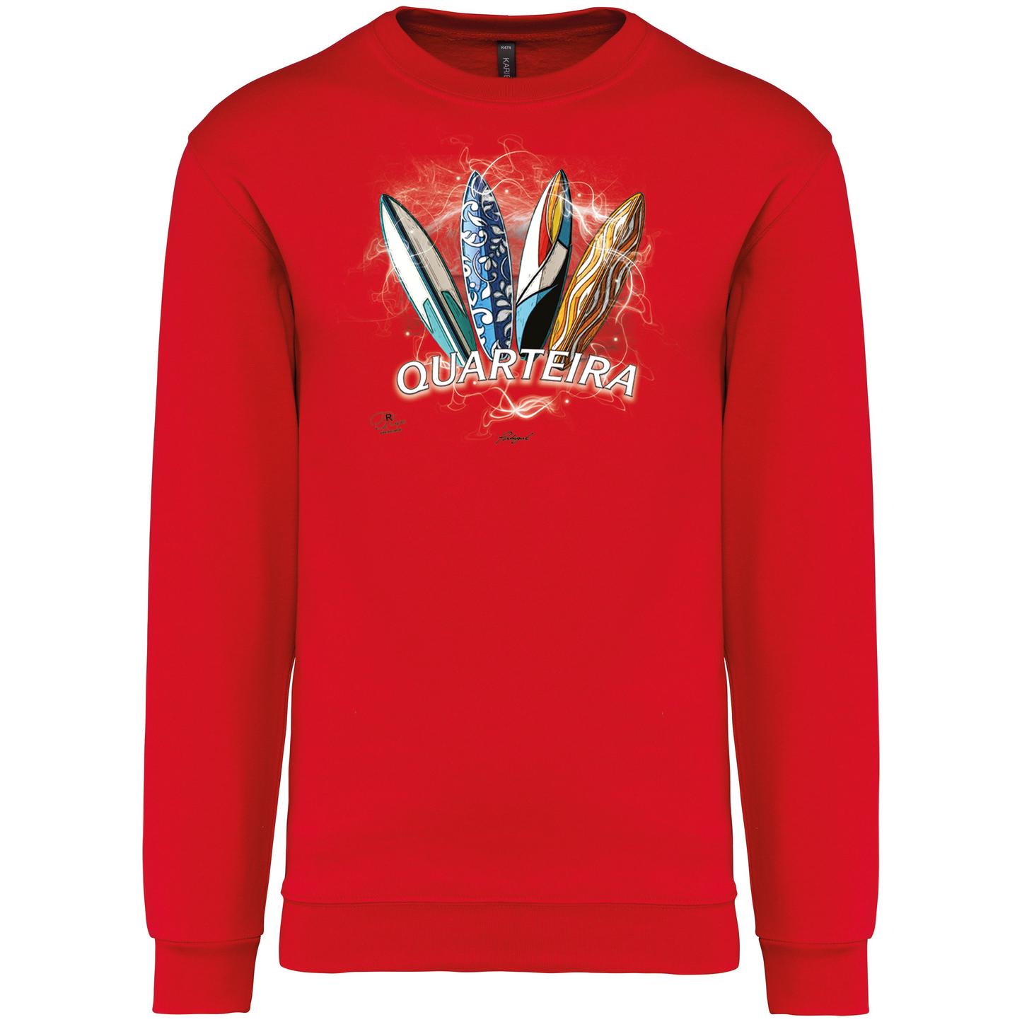 Sweatshirt Kariban sem Capuz Surfboards Quarteira
