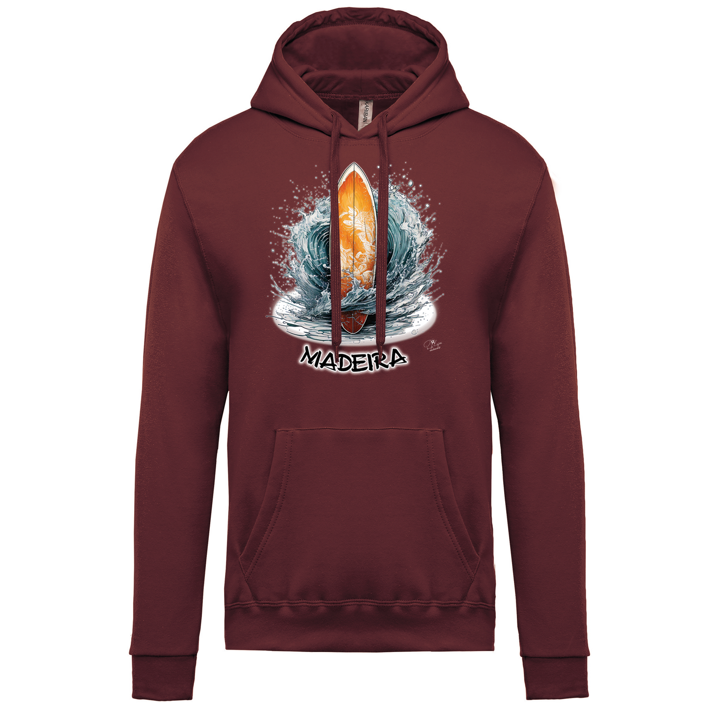 Sweatshirt Kariban com Capuz Prancha Madeira