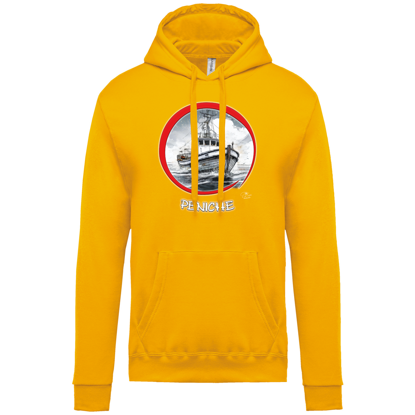 Sweatshirt Kariban com Capuz Traineira Peniche