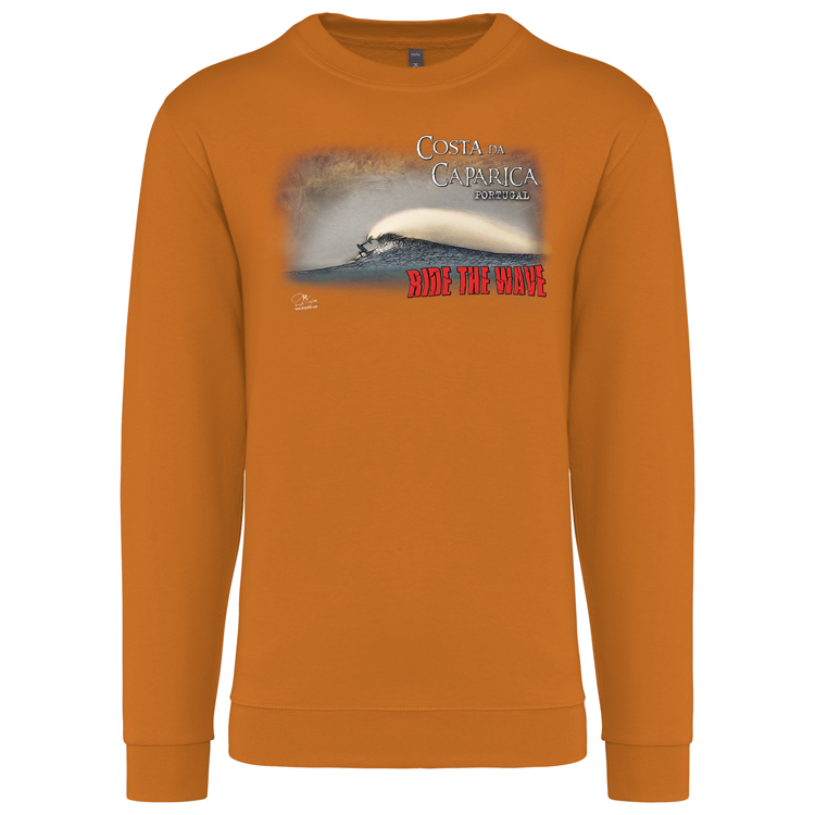 Sweatshirt Kariban sem Capuz Ride the Wave Costa da Caparica