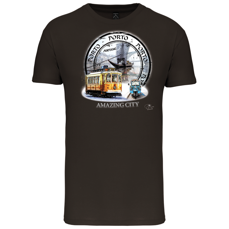 T-Shirt Algodão Biológico Amazing City Porto