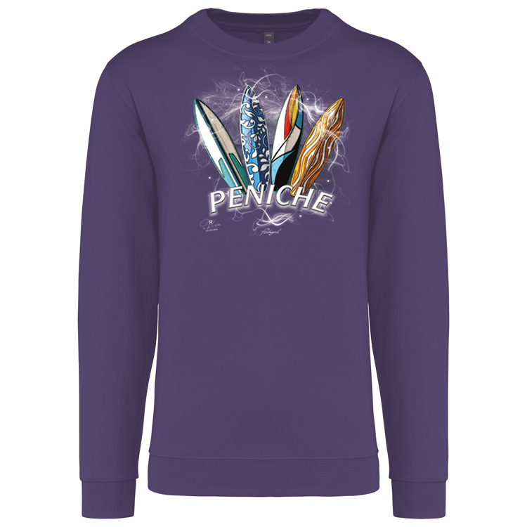 Sweatshirt Kariban sem Capuz Surfboards Peniche