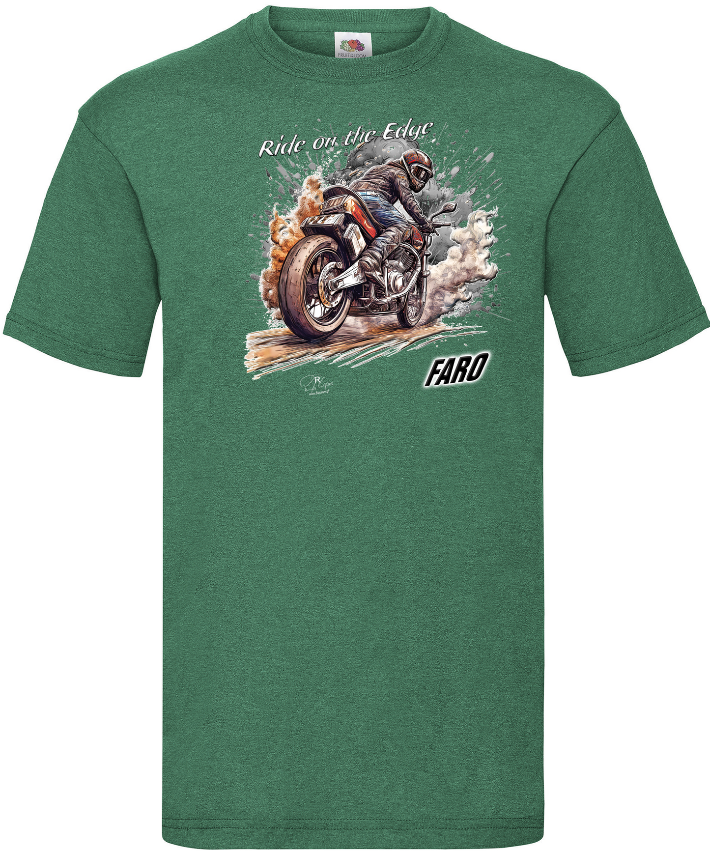 T-shirt Ride on the Edge Faro