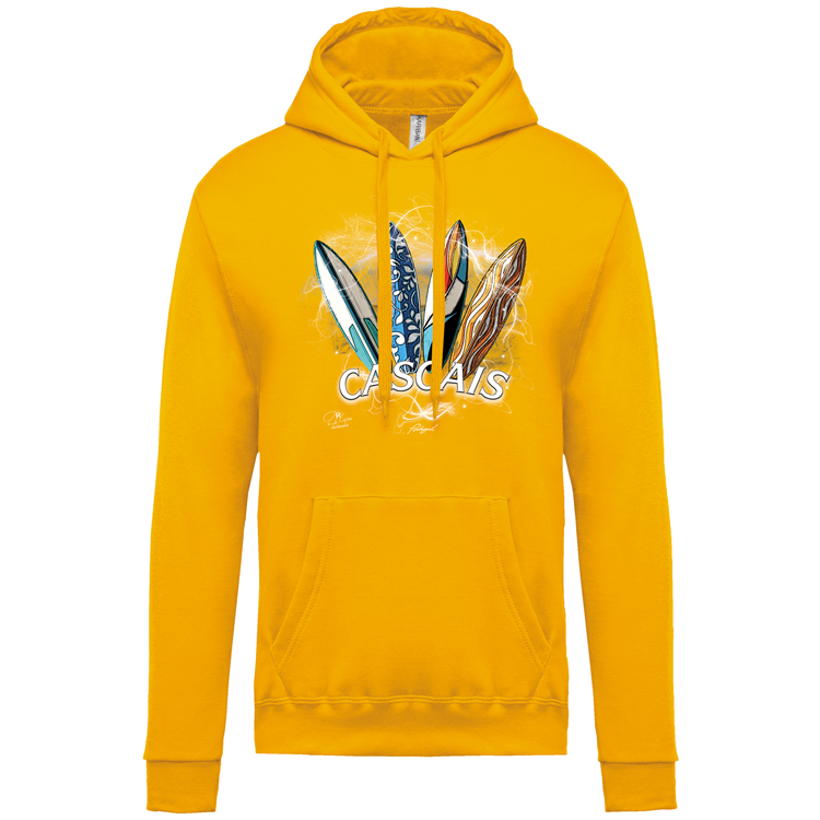 Sweatshirt Kariban com Capuz Surfboards Cascais
