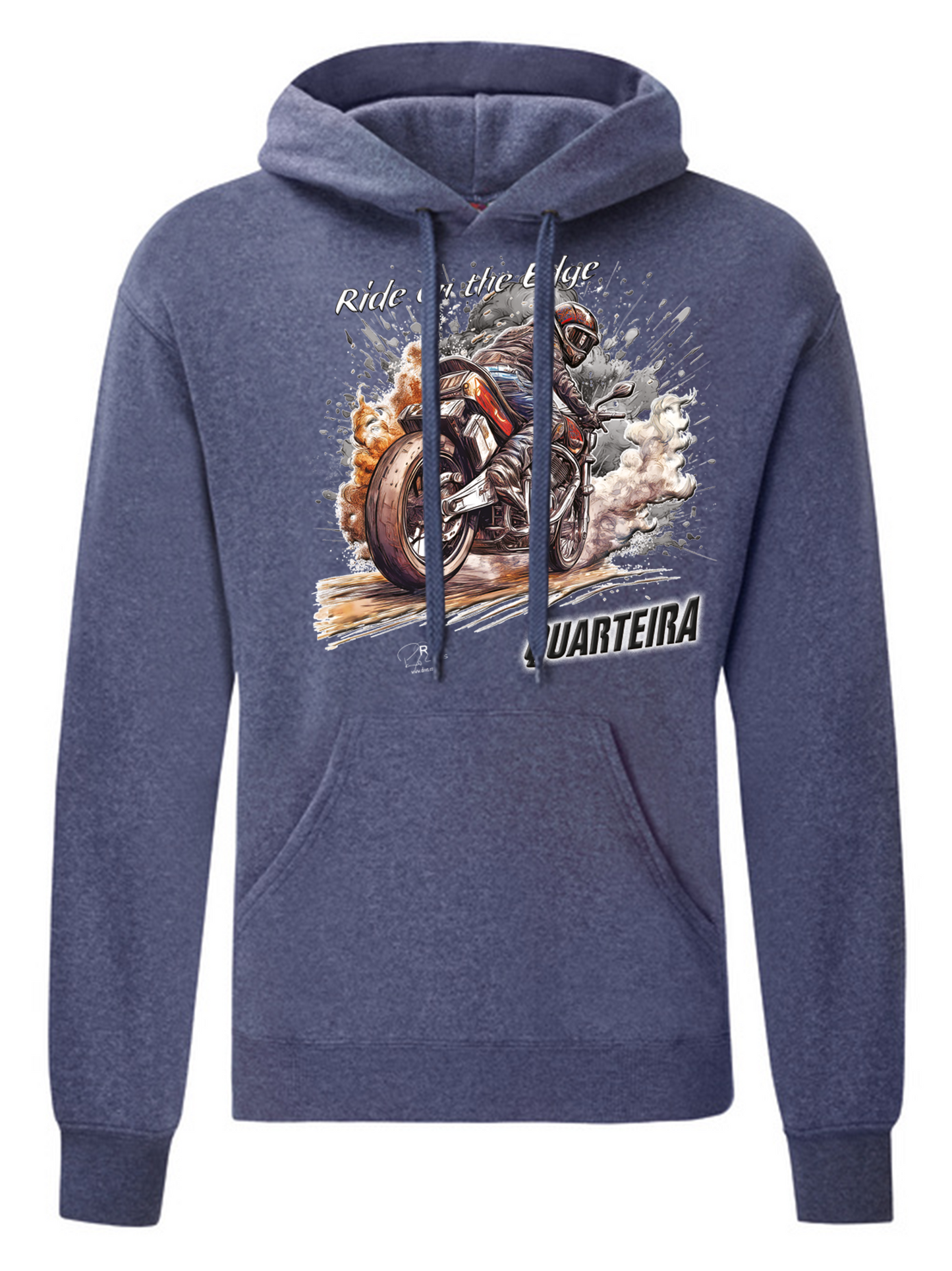 Sweatshirt Surfboards Ride on the Edge Quarteira