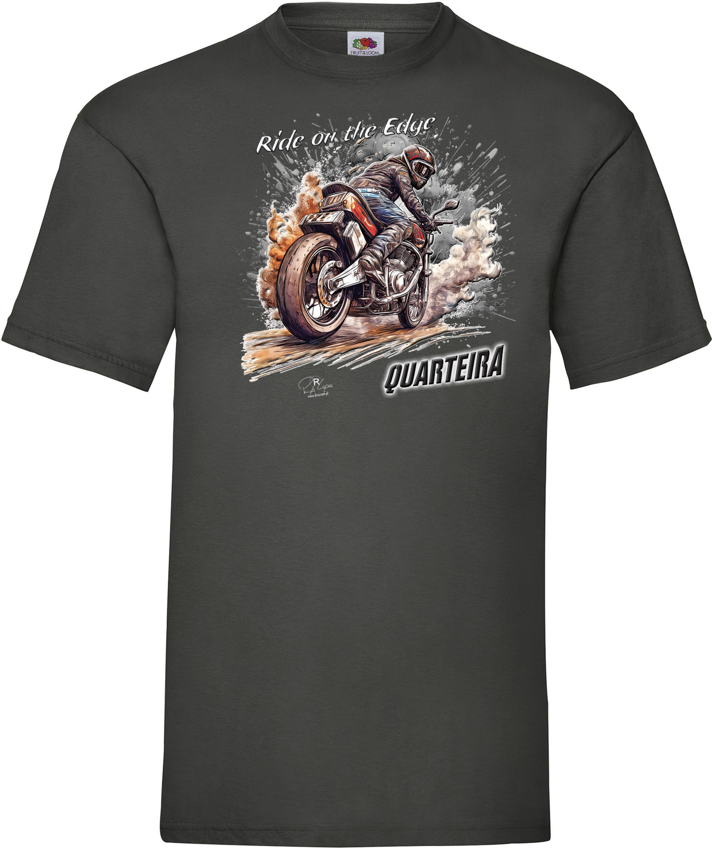 T-shirt Ride on the Edge Quarteira
