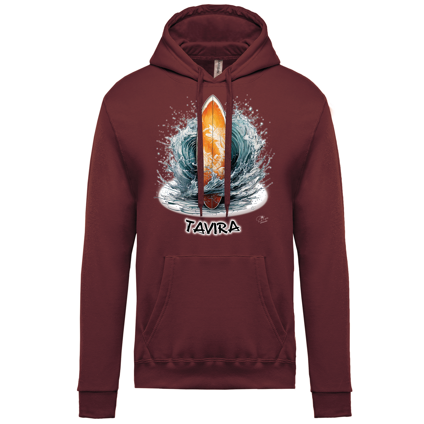 Sweatshirt Kariban com Capuz Prancha Tavira
