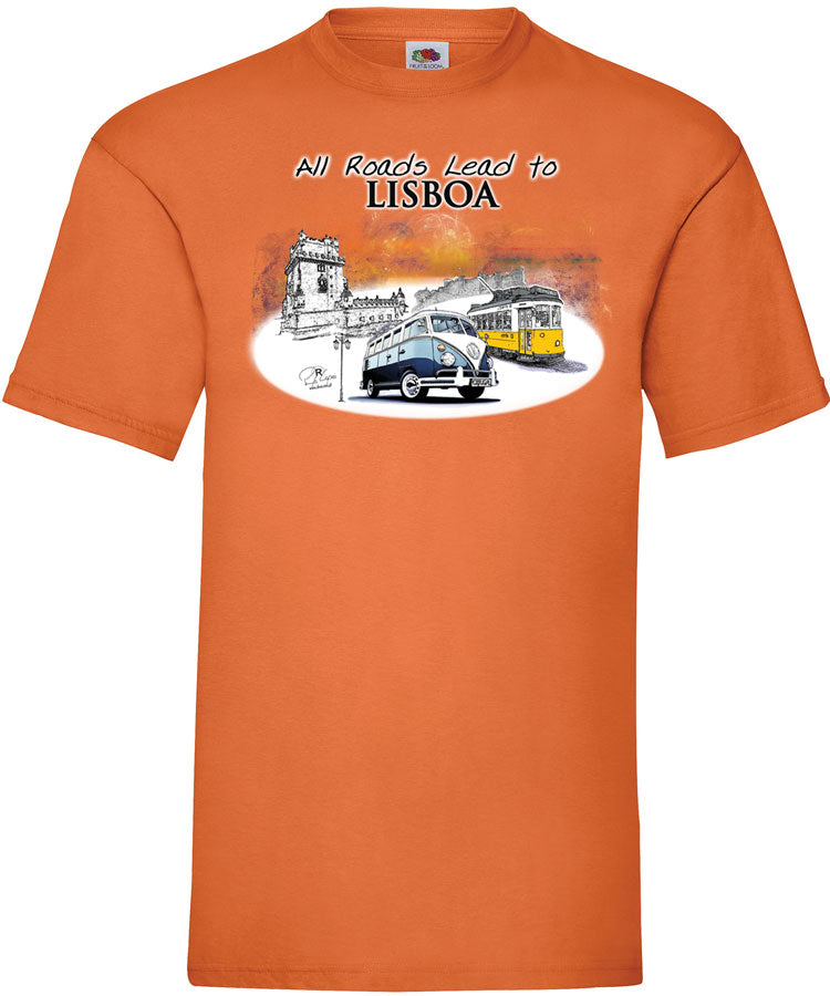 T-shirt All Roads Lead to Lisboa