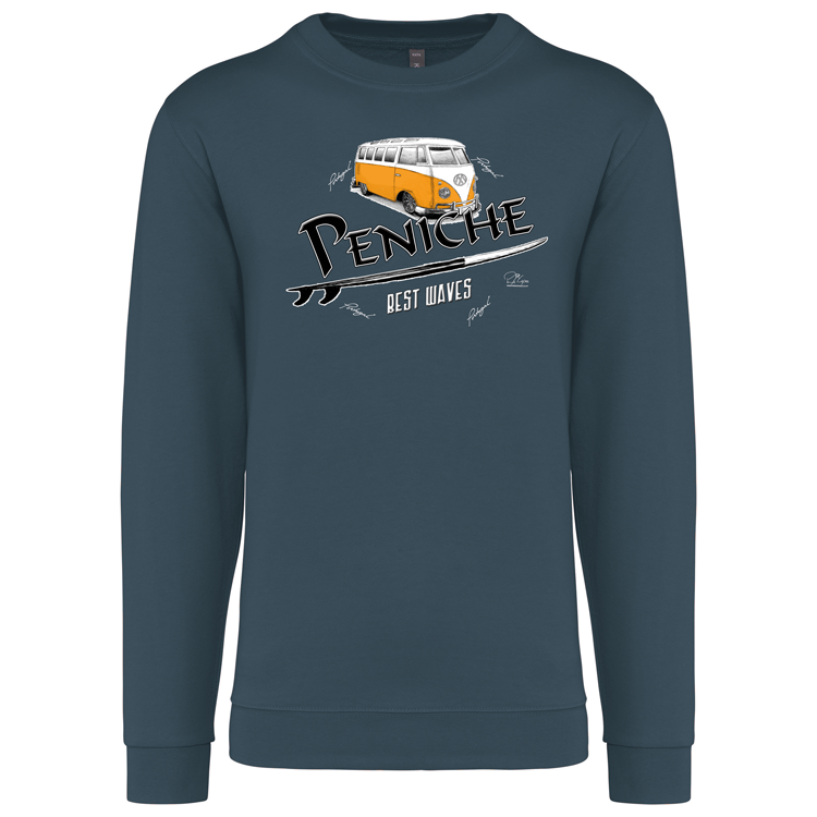 Sweatshirt Kariban sem Capuz Pão de Forma Peniche