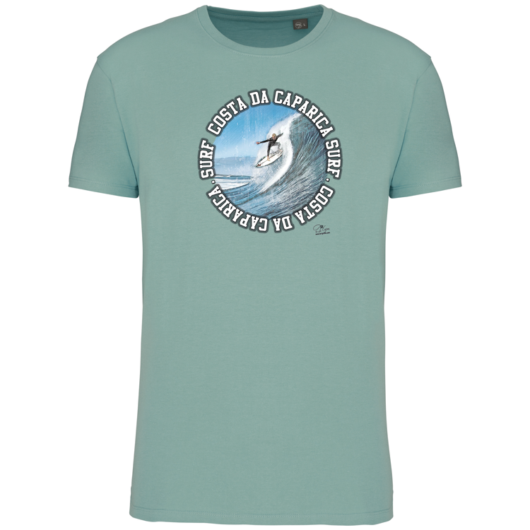T-Shirt Algodão Biológico Monster Waves 2 Costa da Caparica