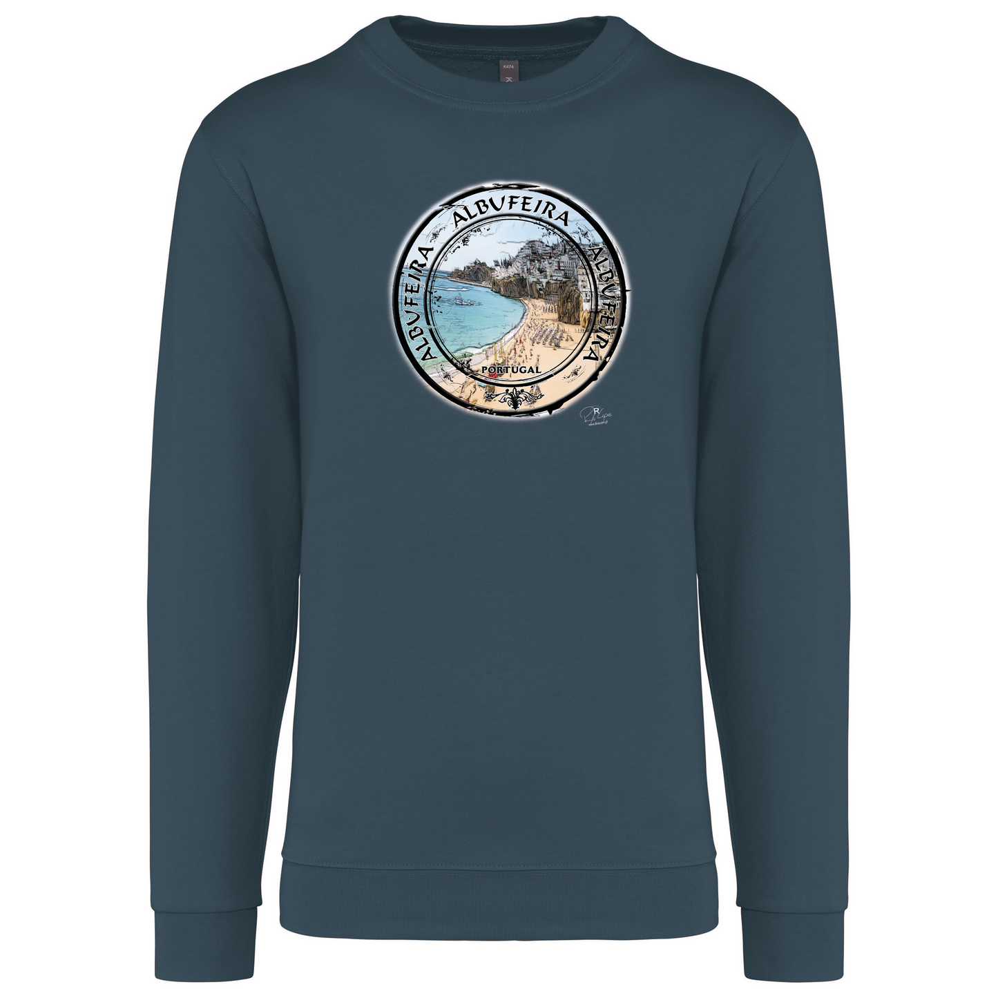 Sweatshirt Kariban sem Capuz Selo Albufeira