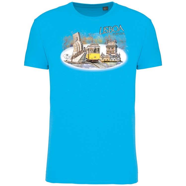 T-Shirt Algodão Biológico Monumentos Belém