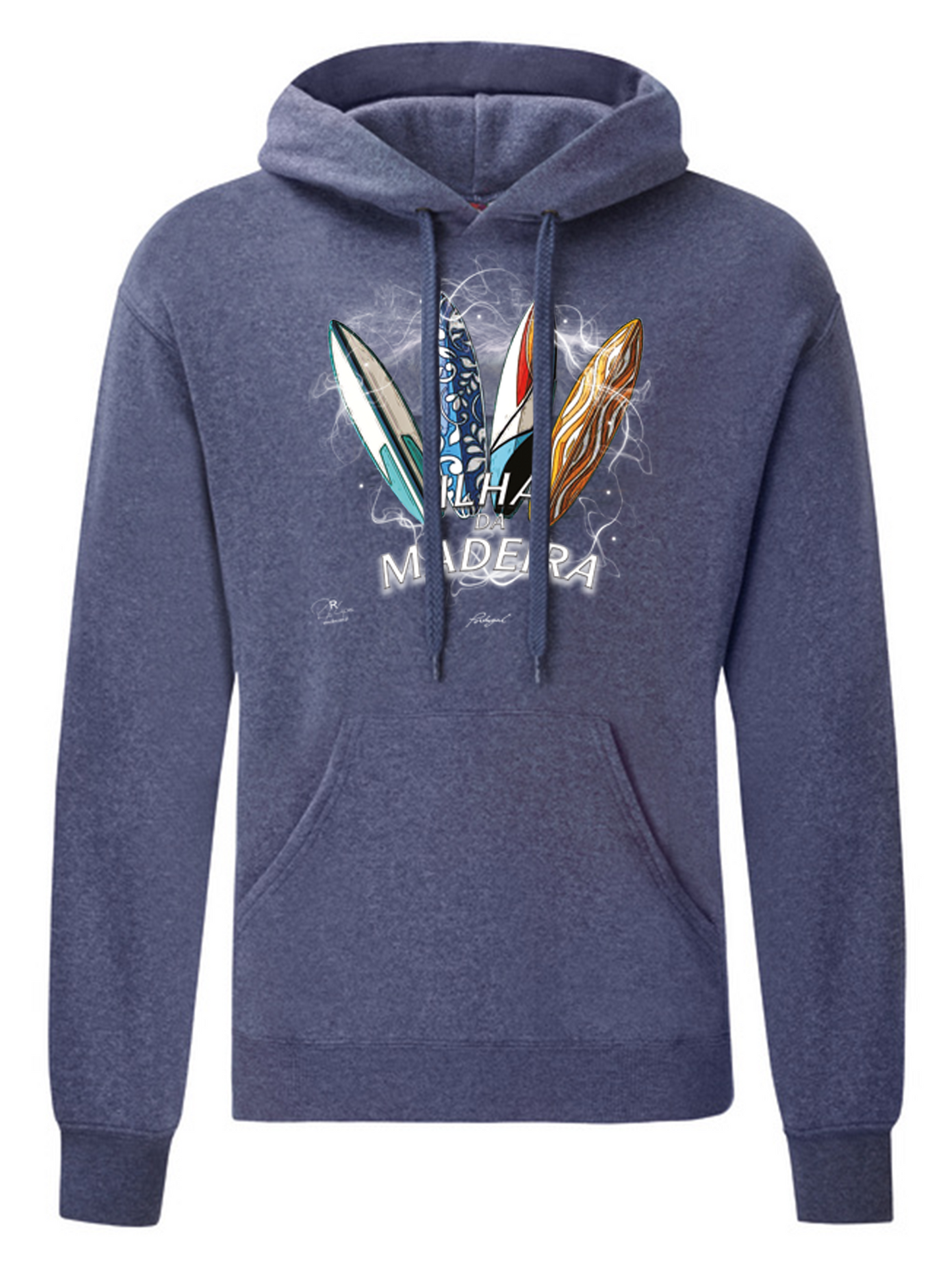 Sweatshirt Surfboards lha da Madeira