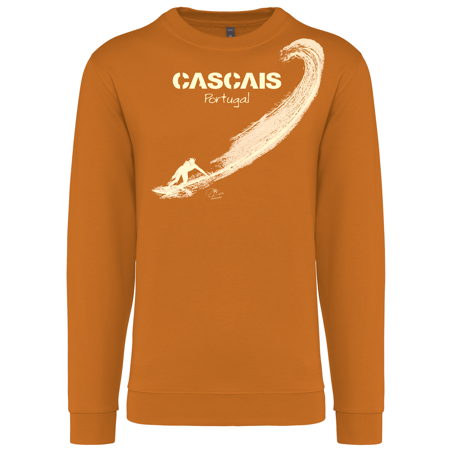 Sweatshirt Kariban sem Capuz Surf Cascais
