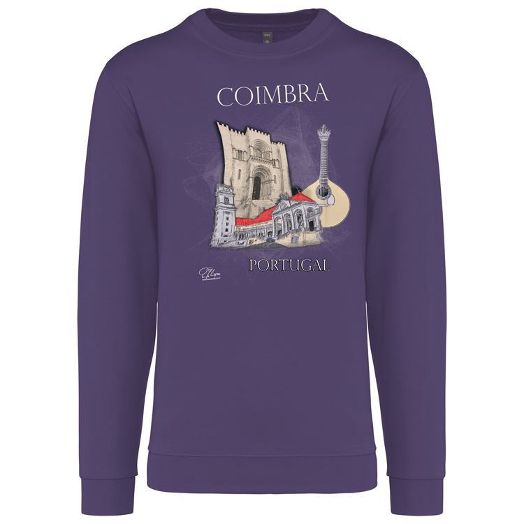 Sweatshirt Kariban sem Capuz Sé de Coimbra