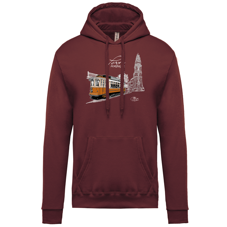Sweatshirt Kariban com Capuz Clérigos