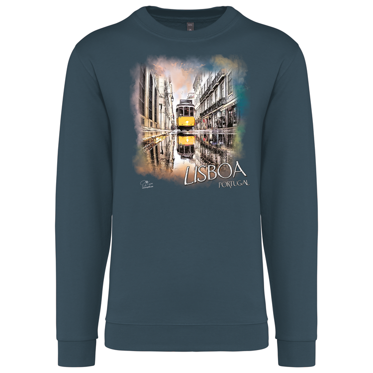 Sweatshirt Kariban sem Capuz Espelho Lisboa