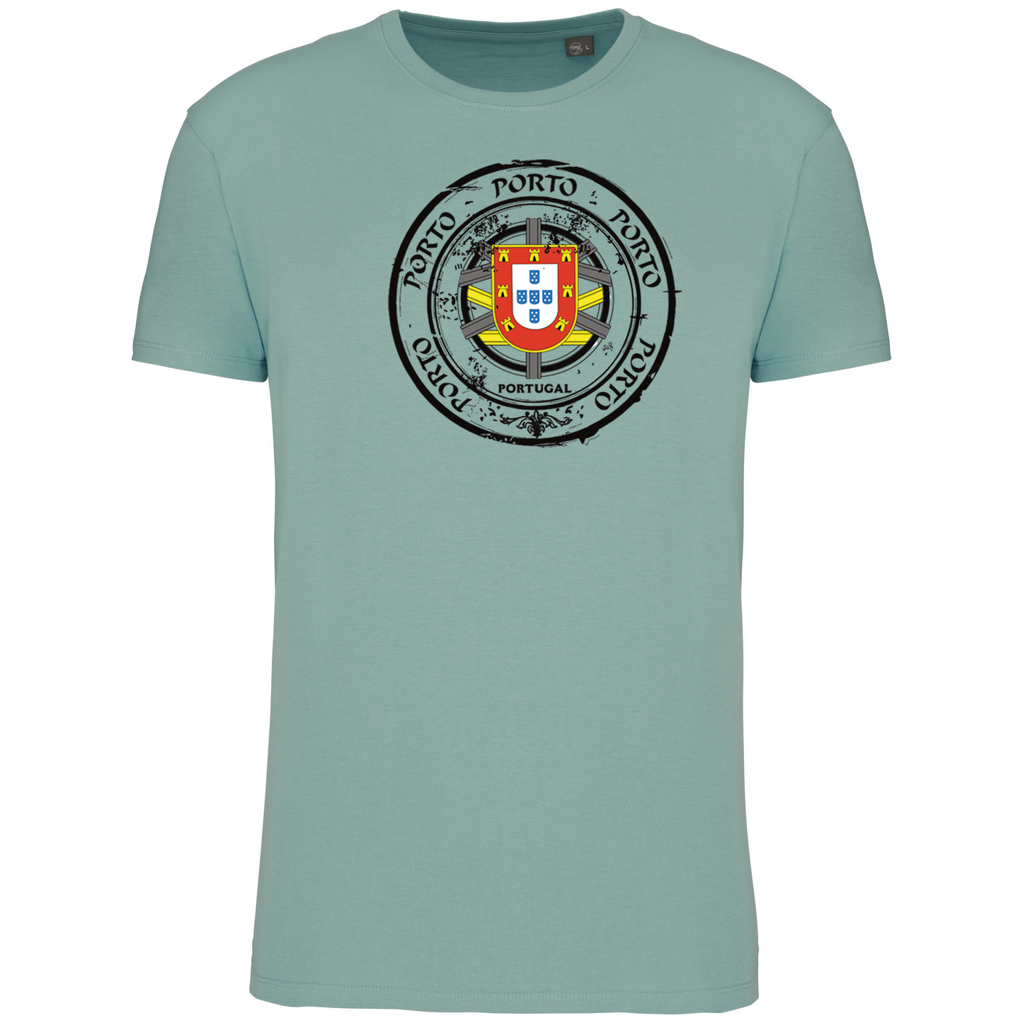 T-Shirt Algodão Biológico Selo Escudo Porto