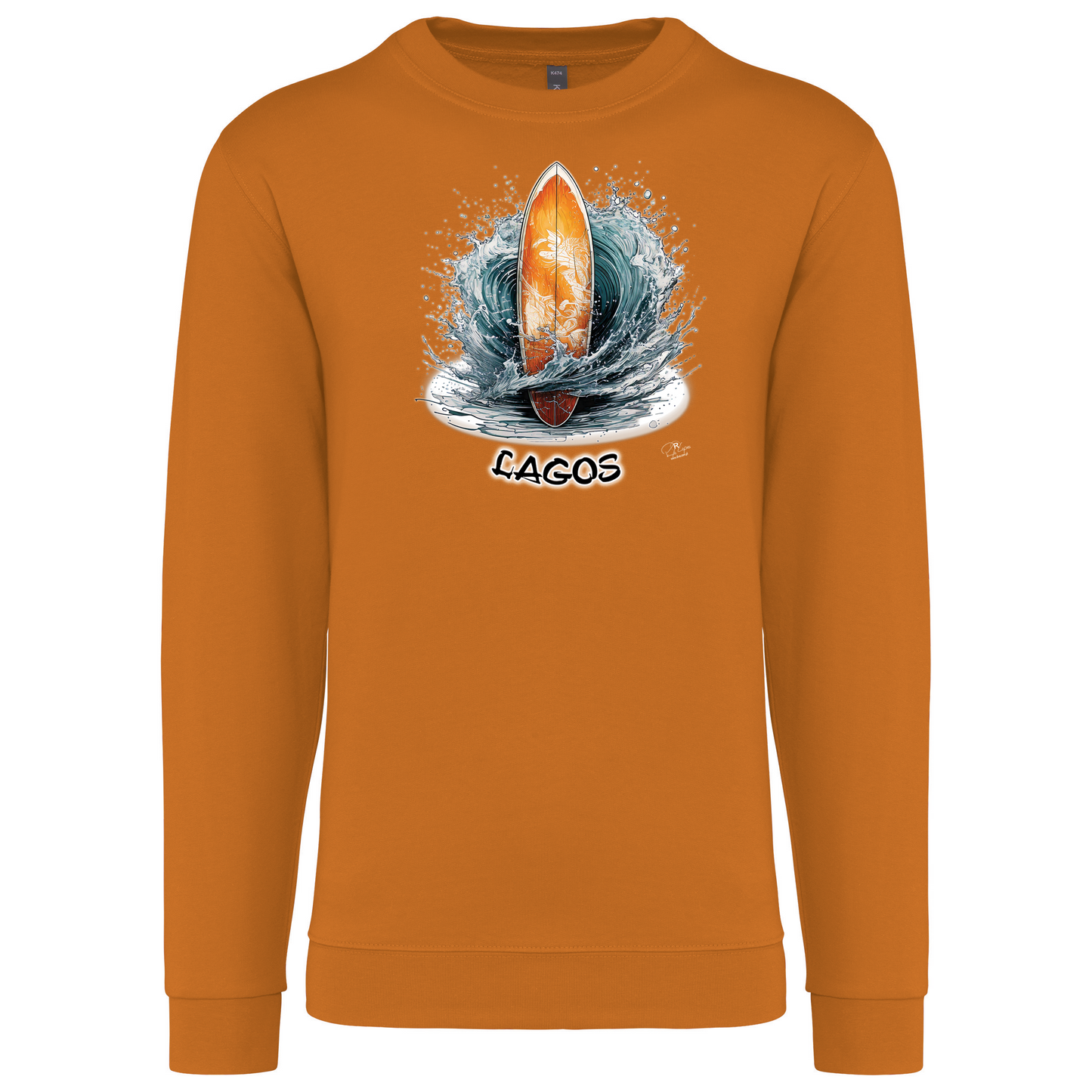 Sweatshirt Kariban sem Capuz Prancha Lagos