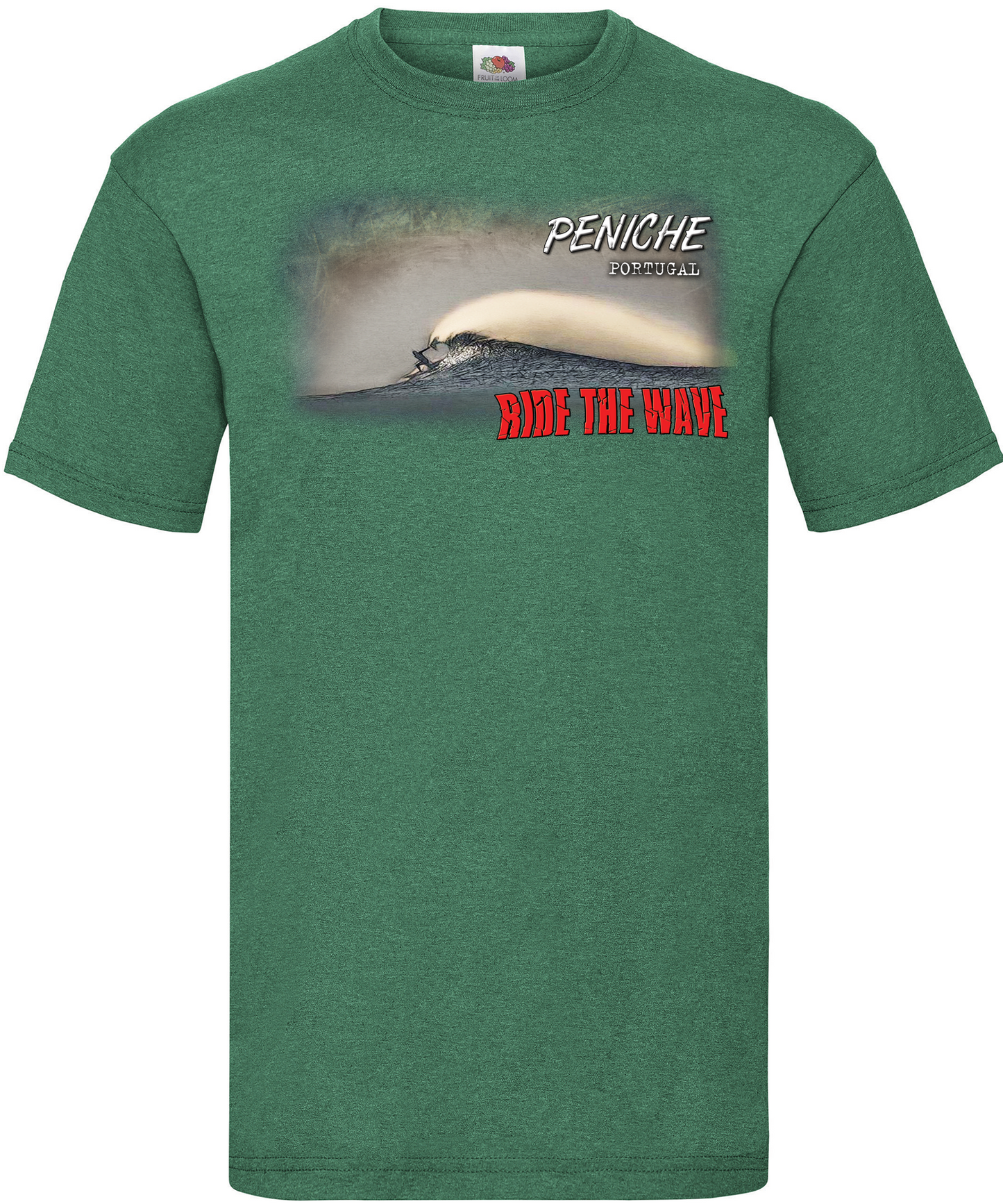 T-shirt Ride the Wave Peniche