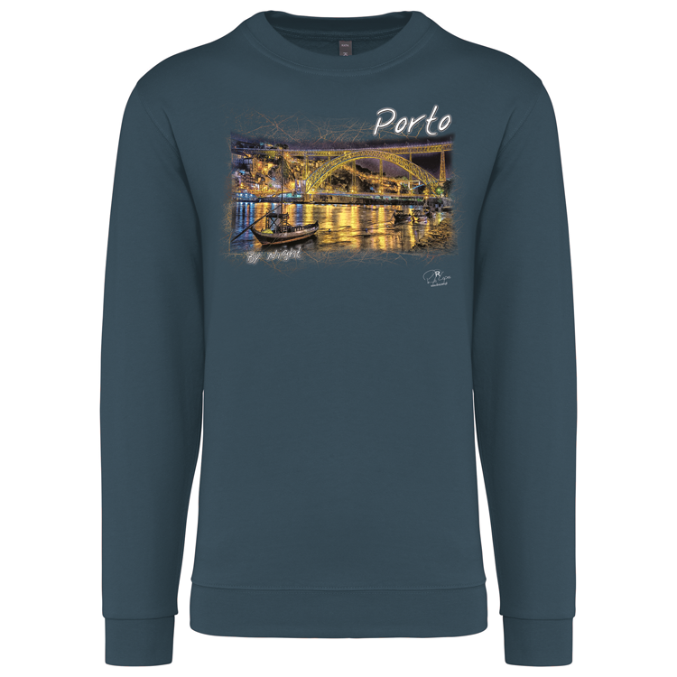 Sweatshirt Kariban sem Capuz Porto By Night