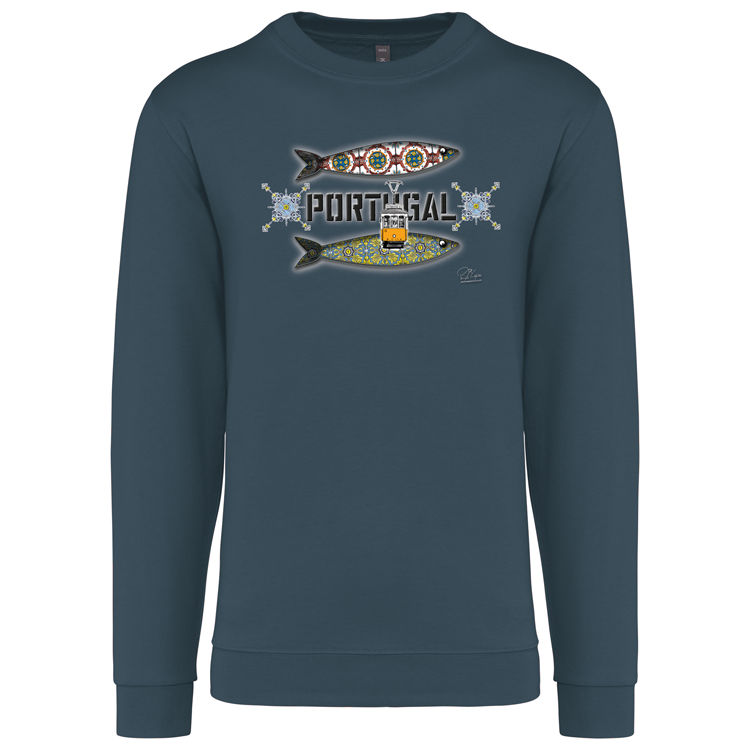 Sweatshirt Kariban sem Capuz Duas Sardinhas Coimbra