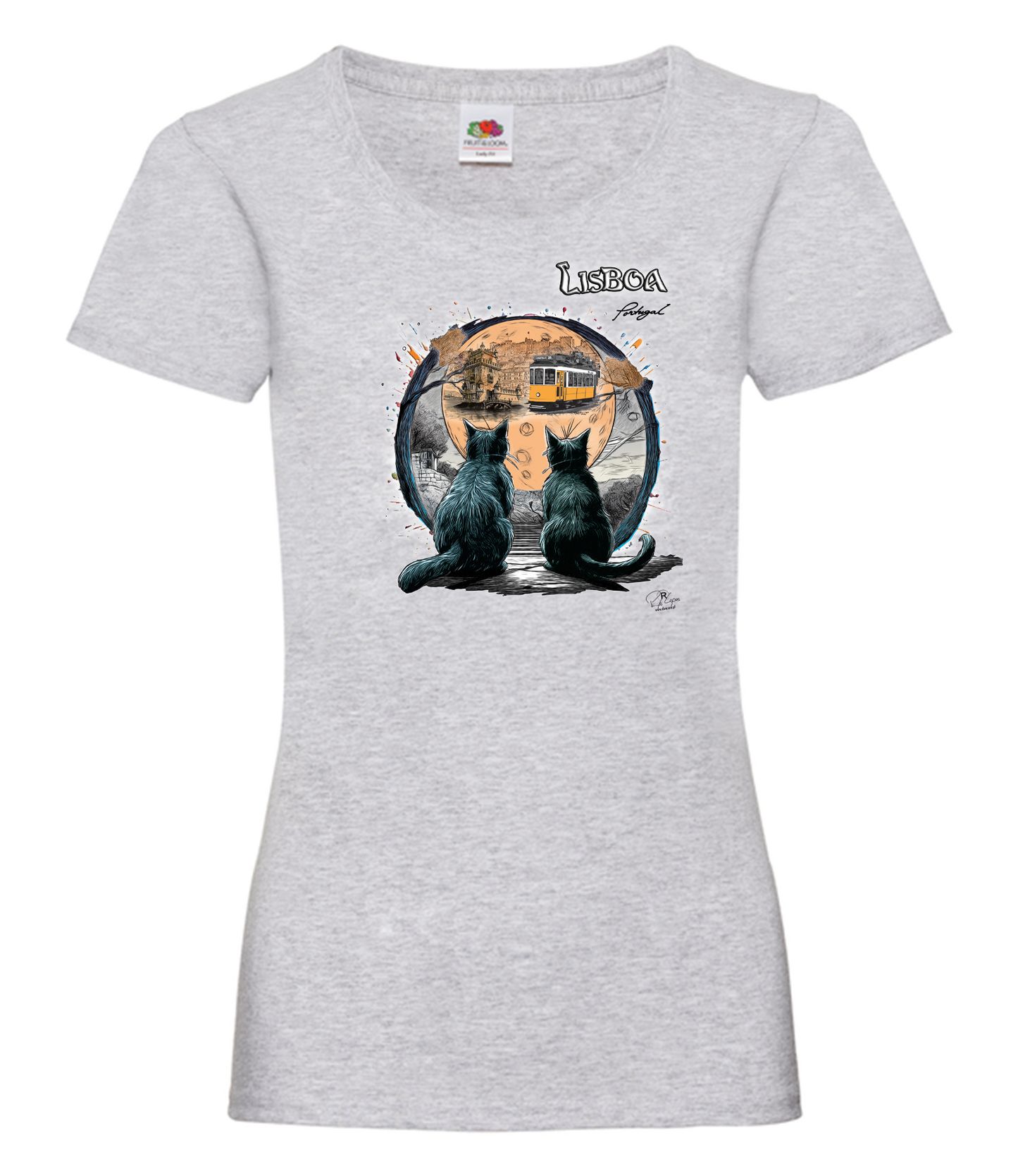 T-shirt Senhora Luar Lisboa