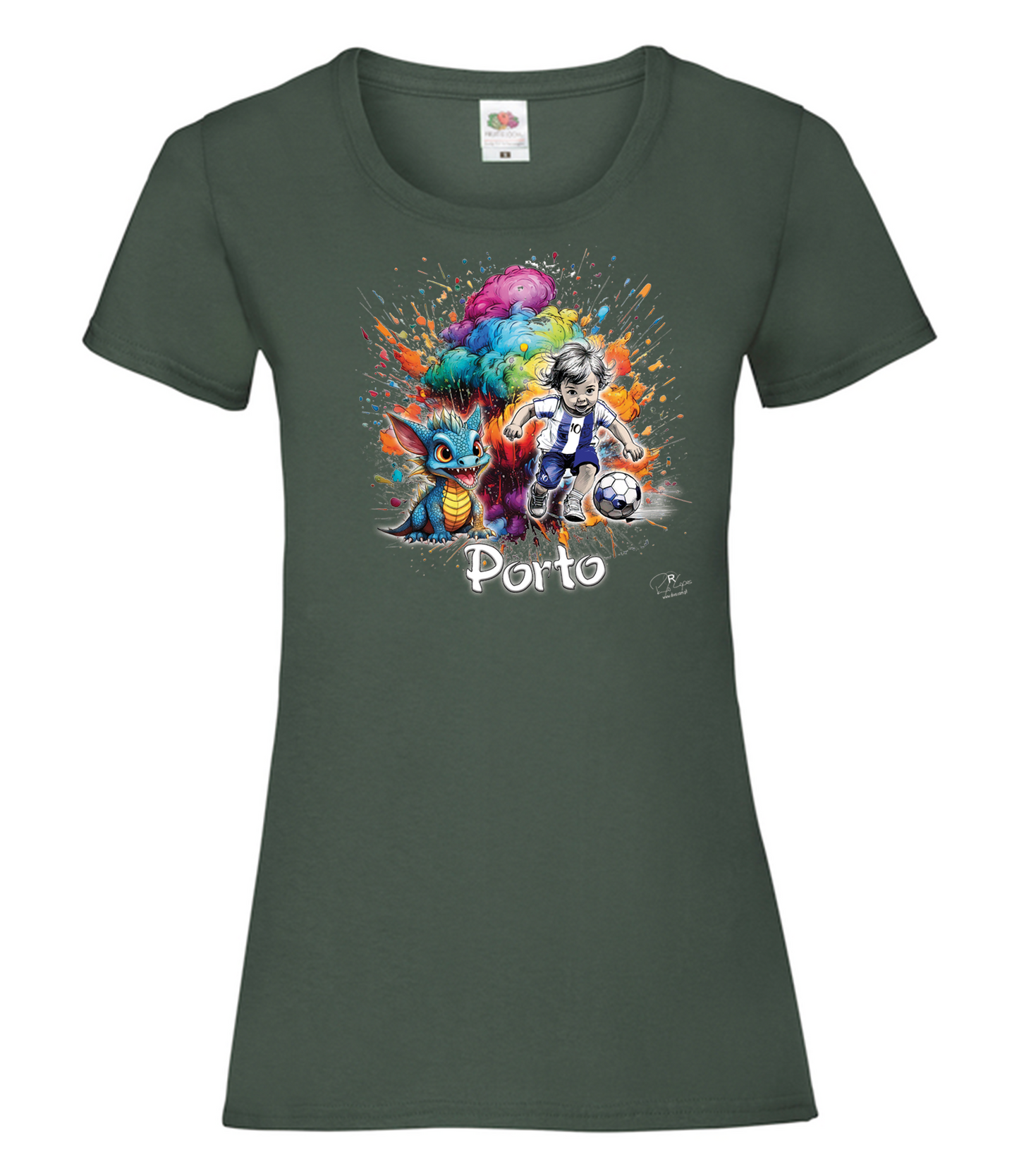 T-shirt Senhora 10 Porto